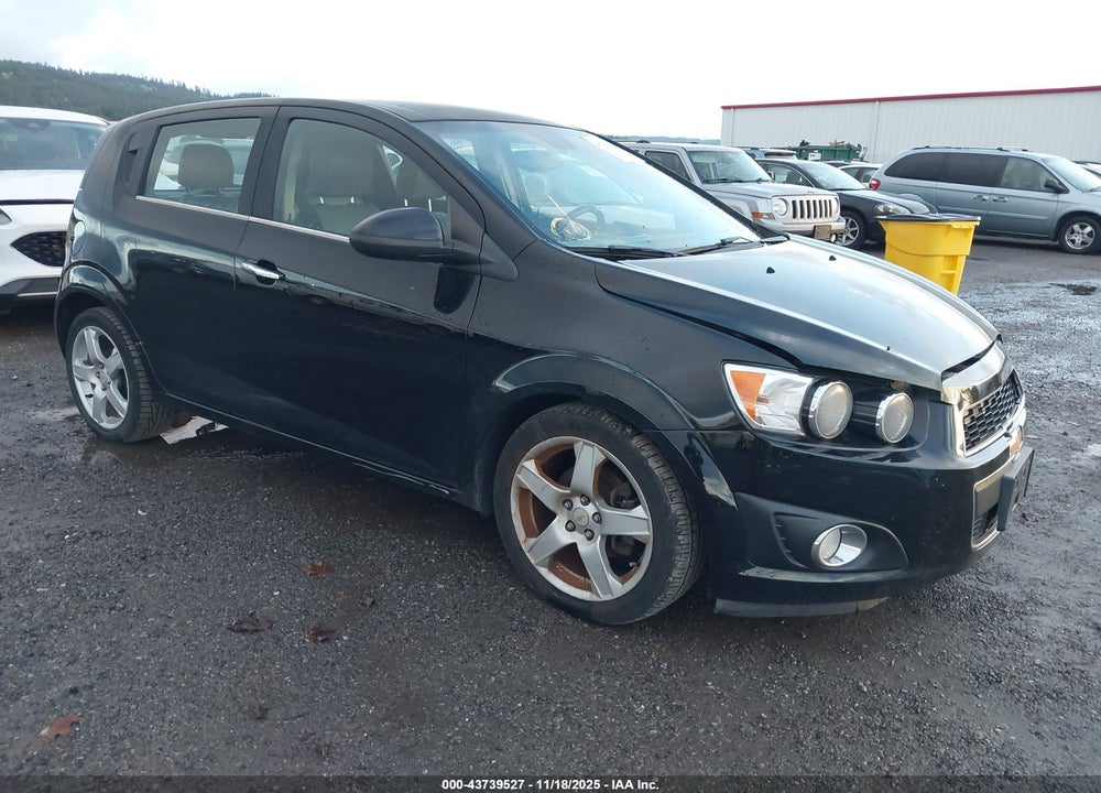 2012 CHEVROLET SONIC LTZ VIN: 1G1JE6SH5C4129580