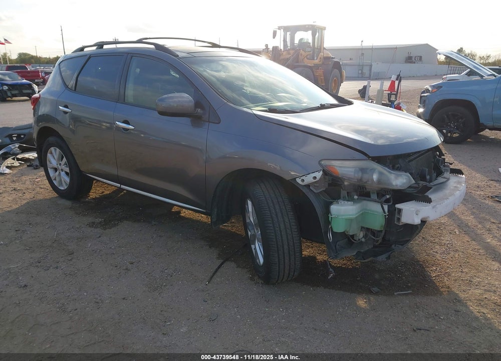 2014 NISSAN MURANO SL VIN: JN8AZ1MU3EW422267