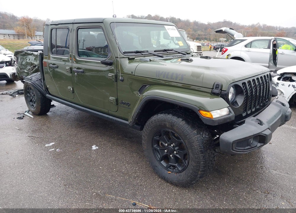2022 JEEP GLADIATOR WILLYS SPORT 4X4 VIN: 1C6HJTAG9NL103072
