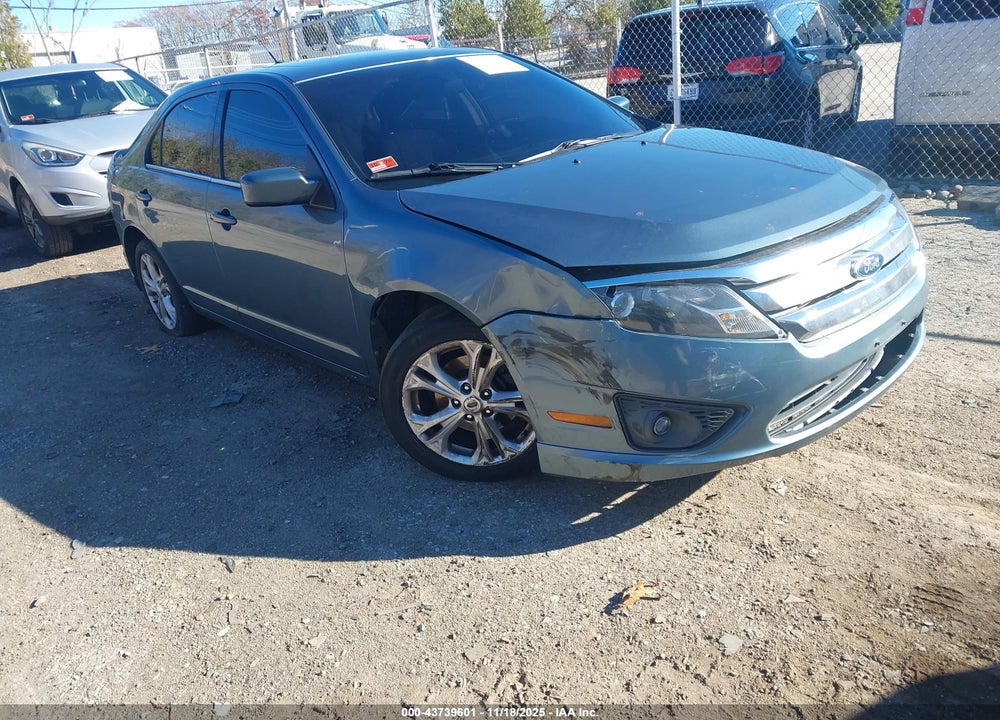 2012 FORD FUSION SE VIN: 3FAHP0HA0CR234516