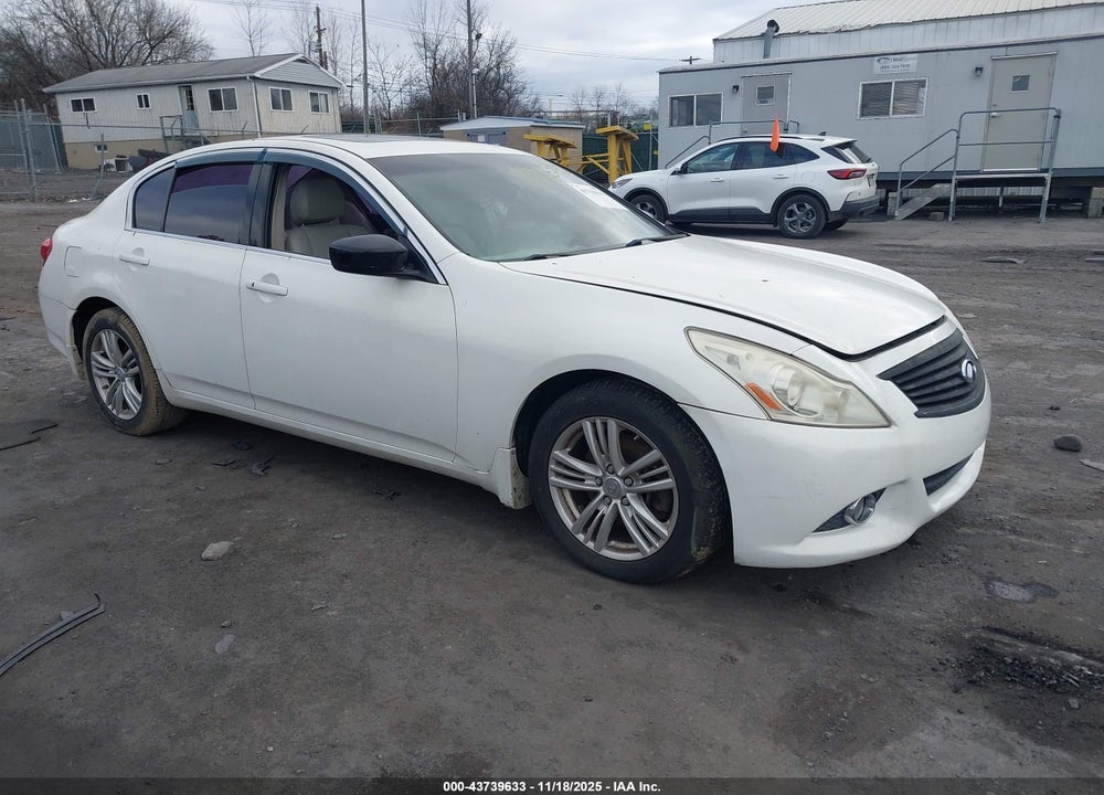 2010 INFINITI G37X VIN: JN1CV6AR1AM453636