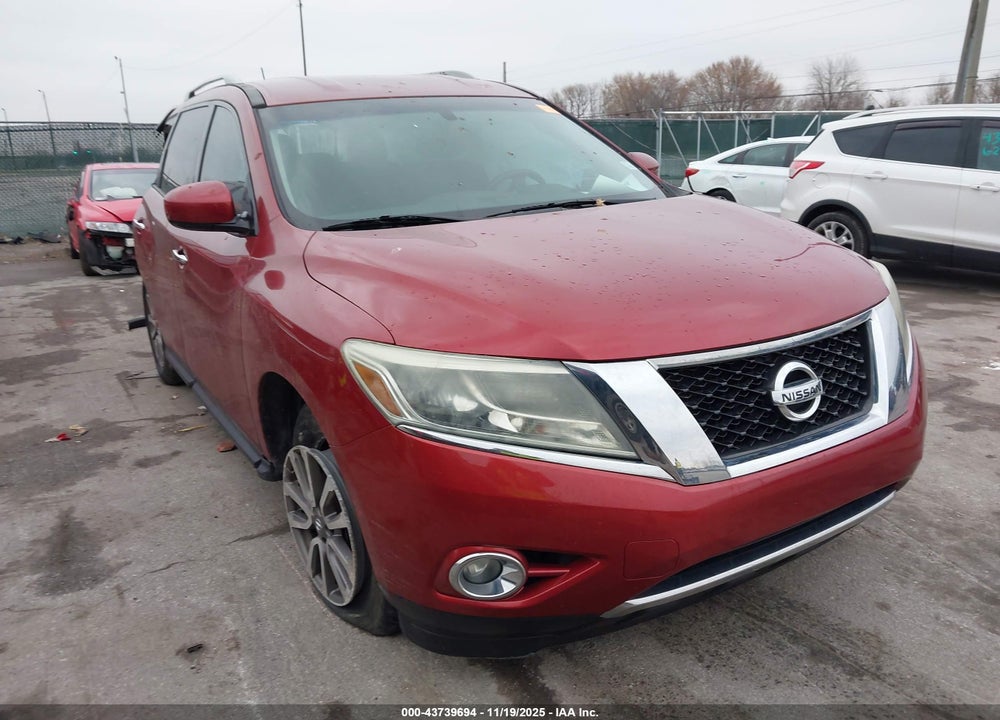 2016 NISSAN PATHFINDER PLATINUM/S/SL/SV VIN: 5N1AR2MNXGC613517