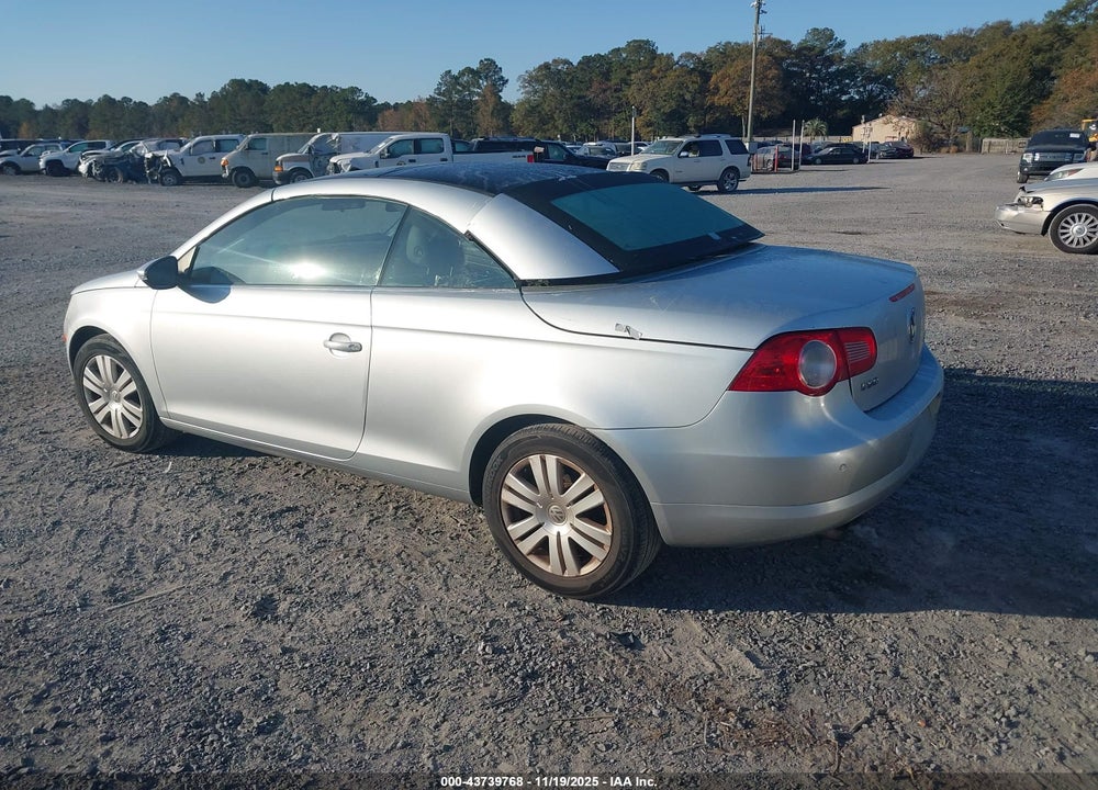 2009 VOLKSWAGEN EOS KOMFORT VIN: WVWBA71F89V006551
