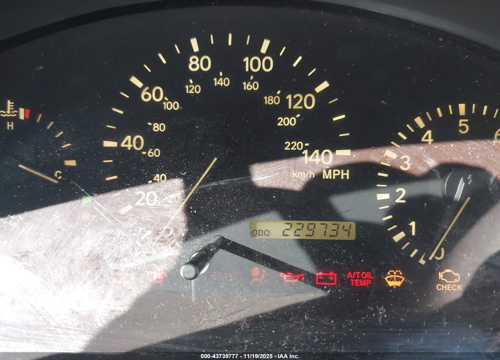 2001 LEXUS RX 300 VIN: JTJHF10U010175860