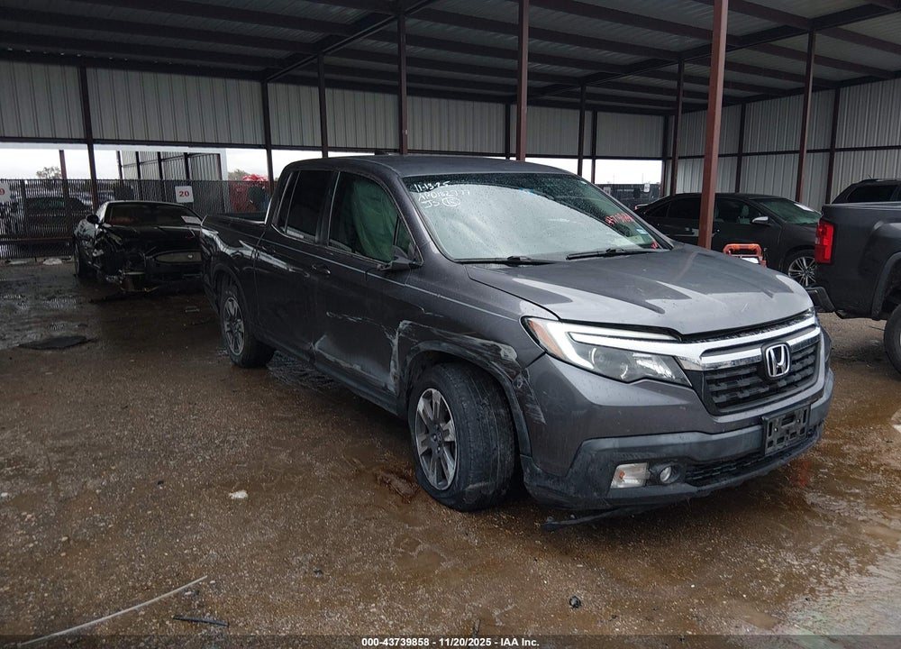 2018 HONDA RIDGELINE RTL-T VIN: 5FPYK2F6XJB002157