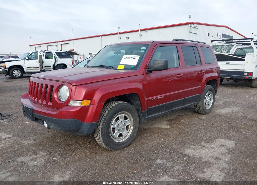 2015 JEEP PATRIOT SPORT VIN: 1C4NJRBB1FD282625