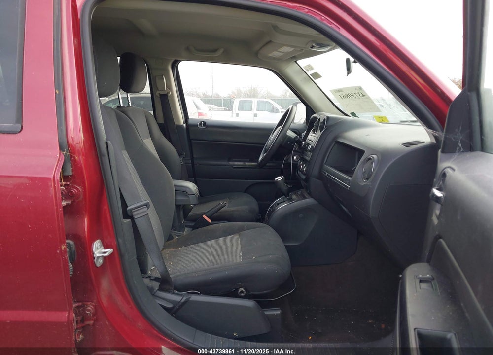 2015 JEEP PATRIOT SPORT VIN: 1C4NJRBB1FD282625
