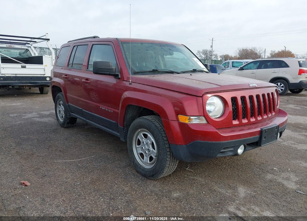 2015 JEEP PATRIOT SPORT VIN: 1C4NJRBB1FD282625