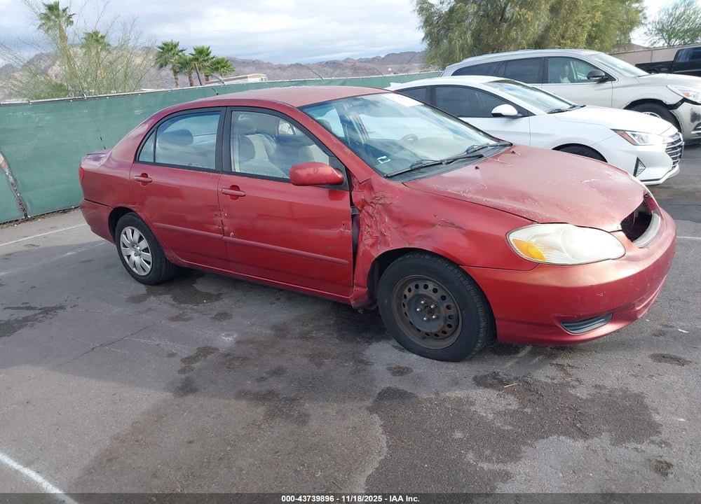 2004 TOYOTA COROLLA LE VIN: 2T1BR32E64C235426