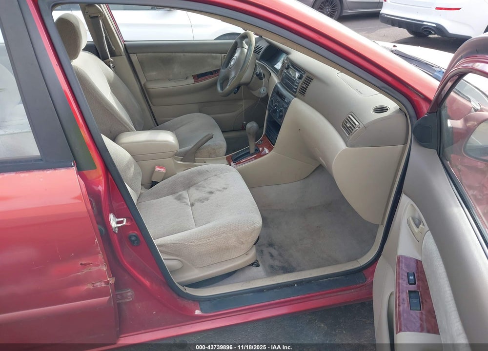 2004 TOYOTA COROLLA LE VIN: 2T1BR32E64C235426