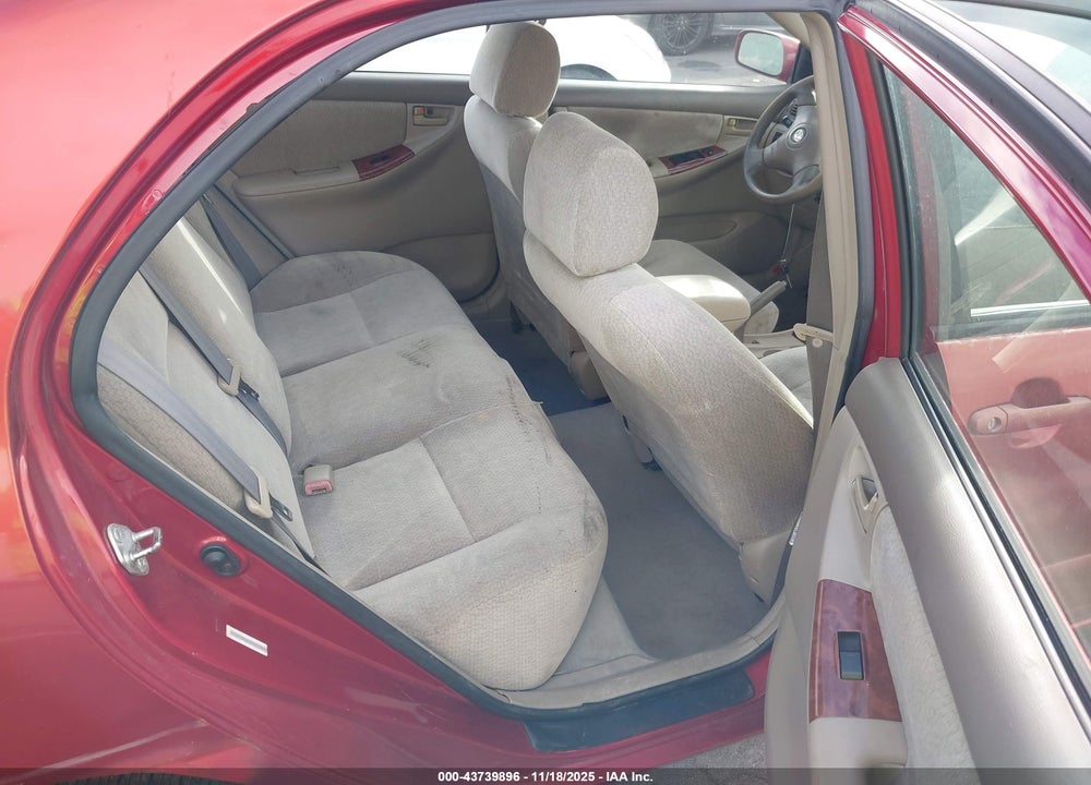 2004 TOYOTA COROLLA LE VIN: 2T1BR32E64C235426
