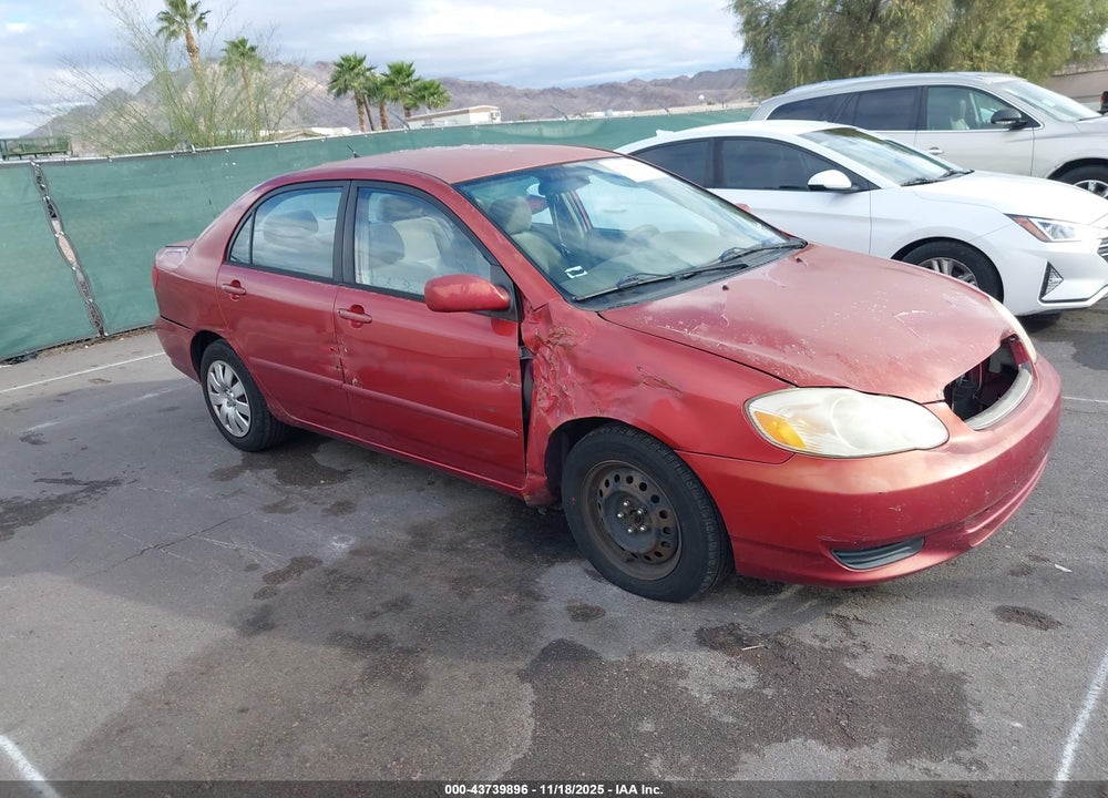 2004 TOYOTA COROLLA LE VIN: 2T1BR32E64C235426