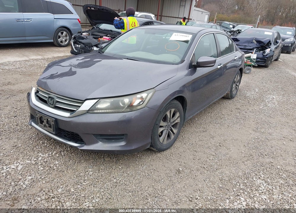 2015 HONDA ACCORD LX VIN: 1HGCR2F39FA077017