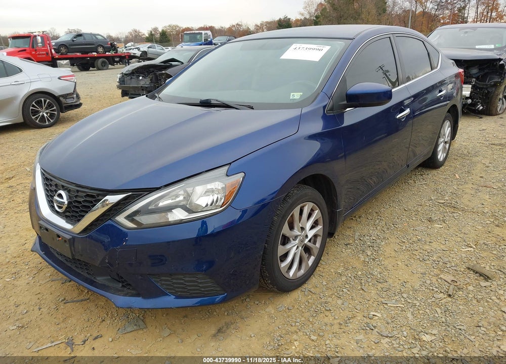 2018 NISSAN SENTRA SV VIN: 3N1AB7AP8JY268193