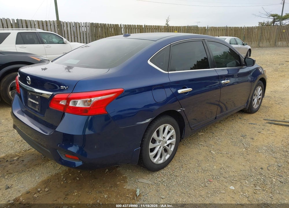 2018 NISSAN SENTRA SV VIN: 3N1AB7AP8JY268193