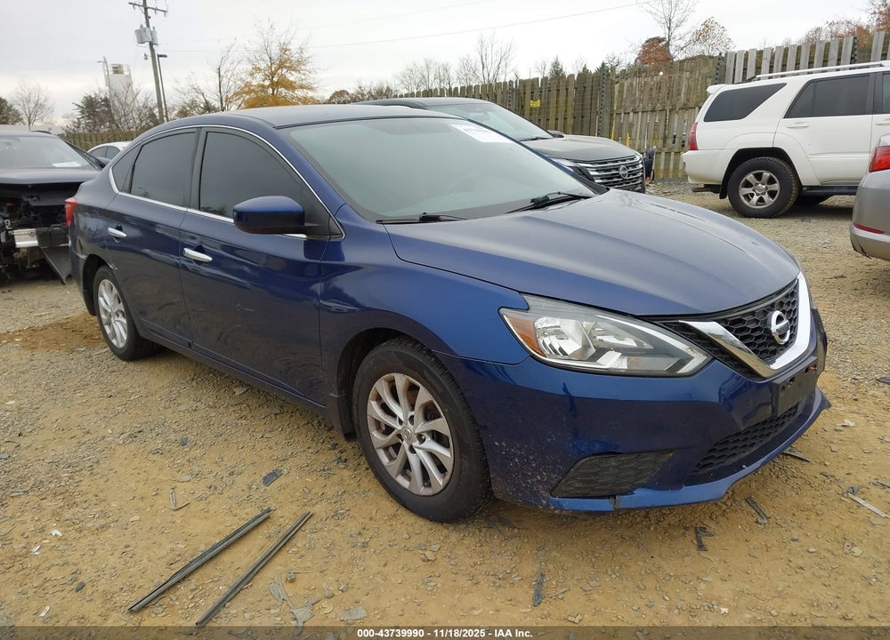 2018 NISSAN SENTRA SV VIN: 3N1AB7AP8JY268193