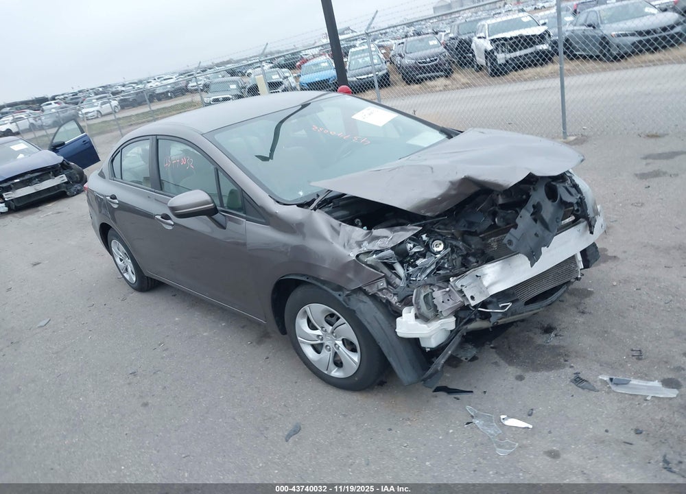 2015 HONDA CIVIC LX VIN: 19XFB2F58FE116906