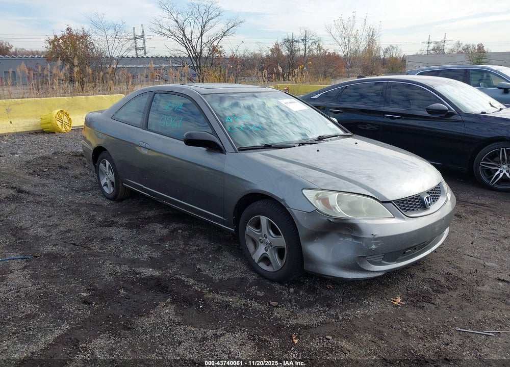 2005 HONDA CIVIC EX VIN: 1HGEM21945L001291