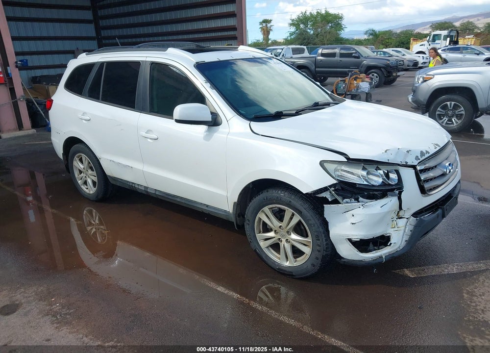2012 HYUNDAI SANTA FE SE VIN: 5XYZH4AG0CG154872