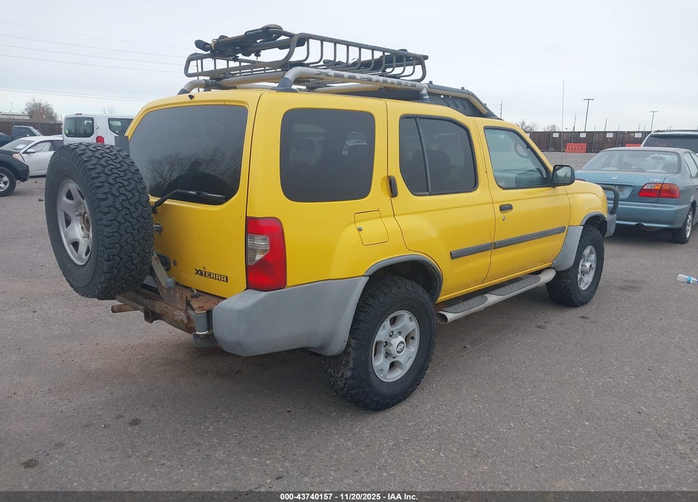 2000 NISSAN XTERRA SE/XE VIN: 5N1ED28YXYC529347