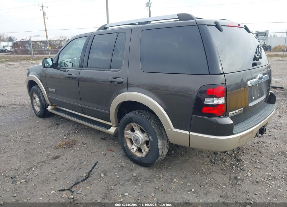 2007 FORD EXPLORER EDDIE BAUER VIN: 1FMEU74E17UA61428