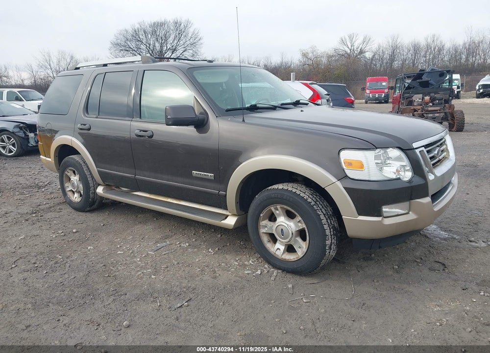 2007 FORD EXPLORER EDDIE BAUER VIN: 1FMEU74E17UA61428