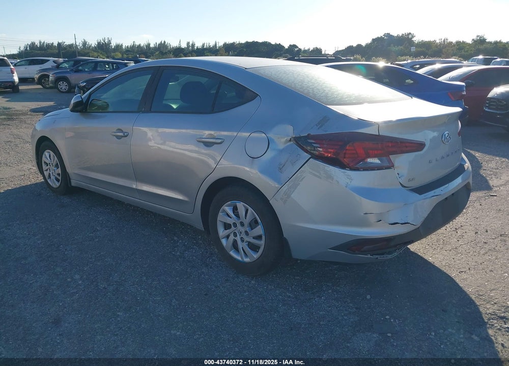 2020 HYUNDAI ELANTRA SE VIN: 5NPD74LF7LH513323