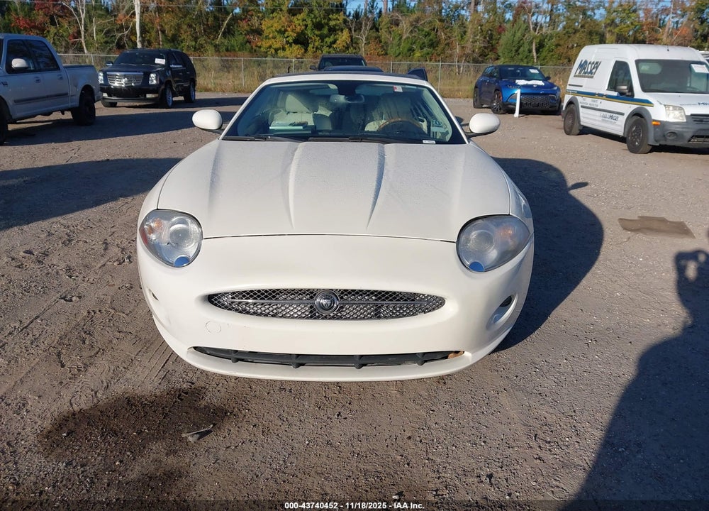 2007 JAGUAR XK SERIES VIN: SAJWA44B875B15666