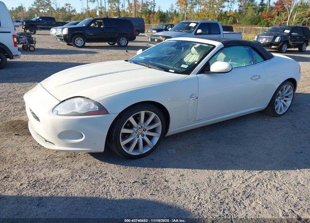 2007 JAGUAR XK SERIES VIN: SAJWA44B875B15666