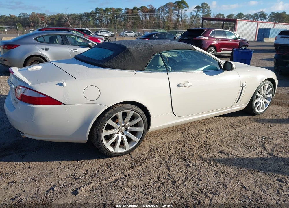 2007 JAGUAR XK SERIES VIN: SAJWA44B875B15666