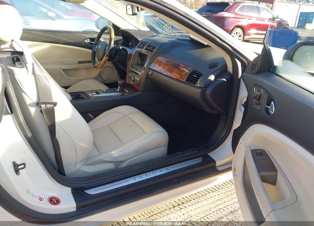 2007 JAGUAR XK SERIES VIN: SAJWA44B875B15666