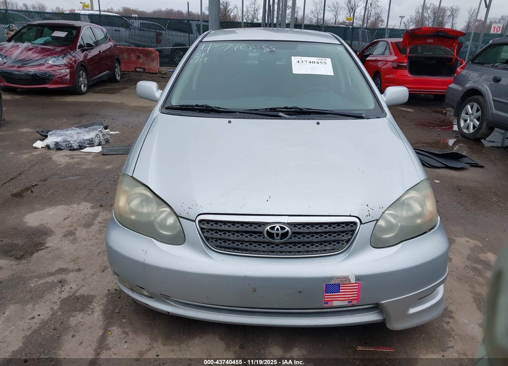 2006 TOYOTA COROLLA S VIN: 2T1BR32E66C616535