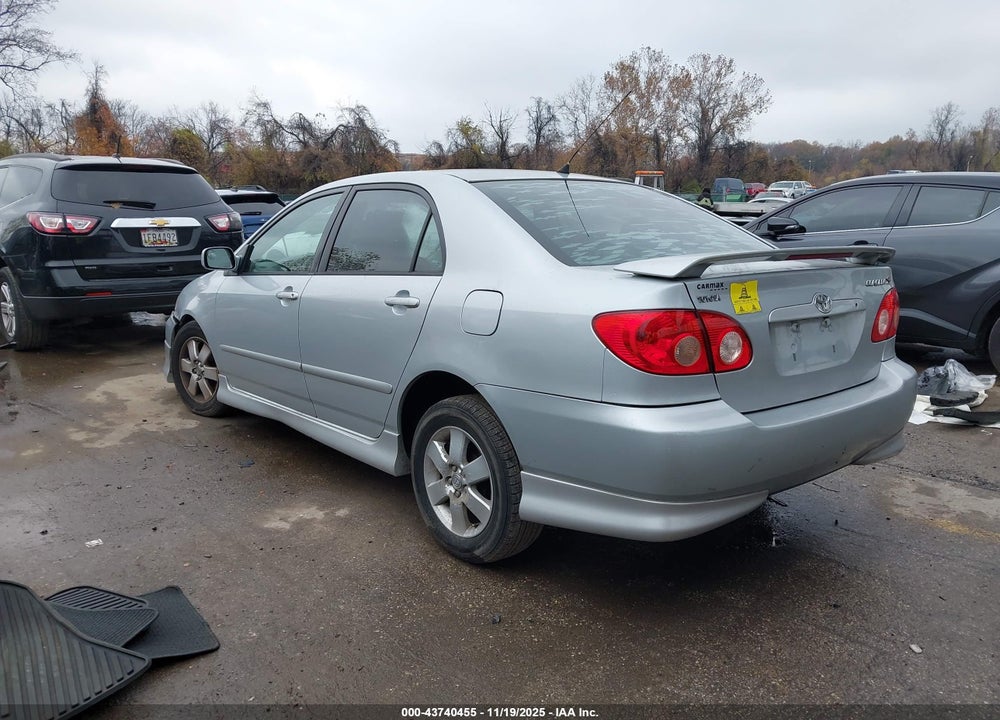 2006 TOYOTA COROLLA S VIN: 2T1BR32E66C616535