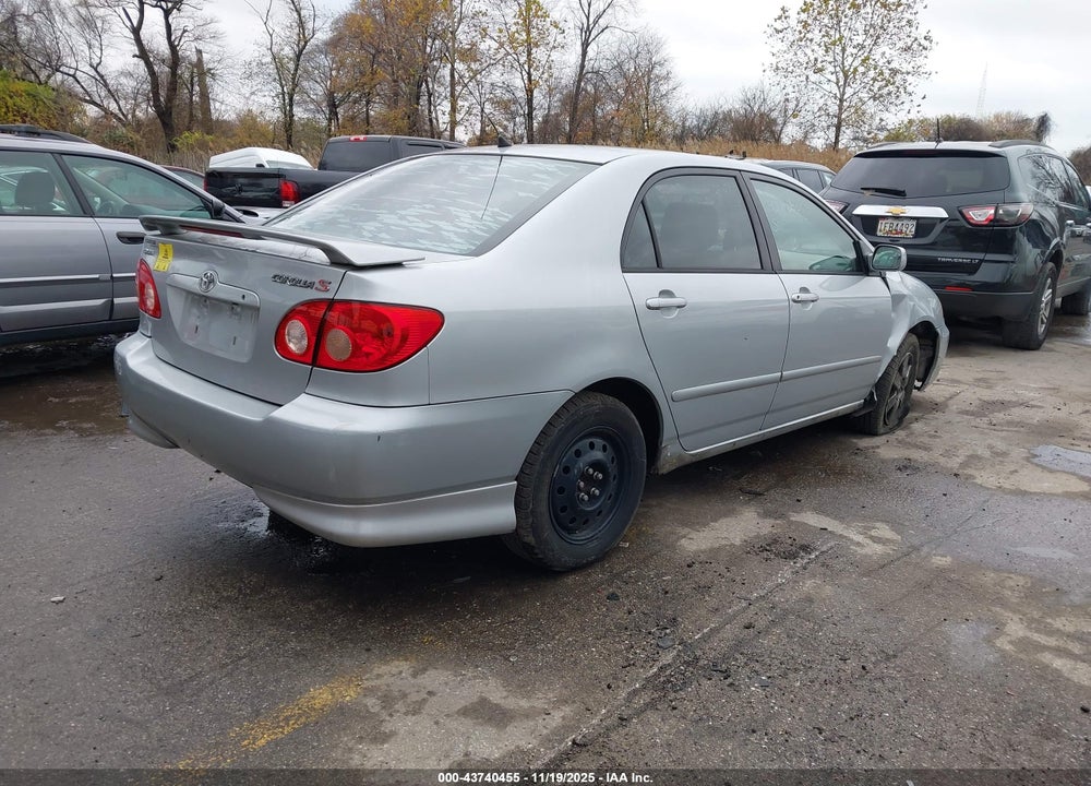 2006 TOYOTA COROLLA S VIN: 2T1BR32E66C616535