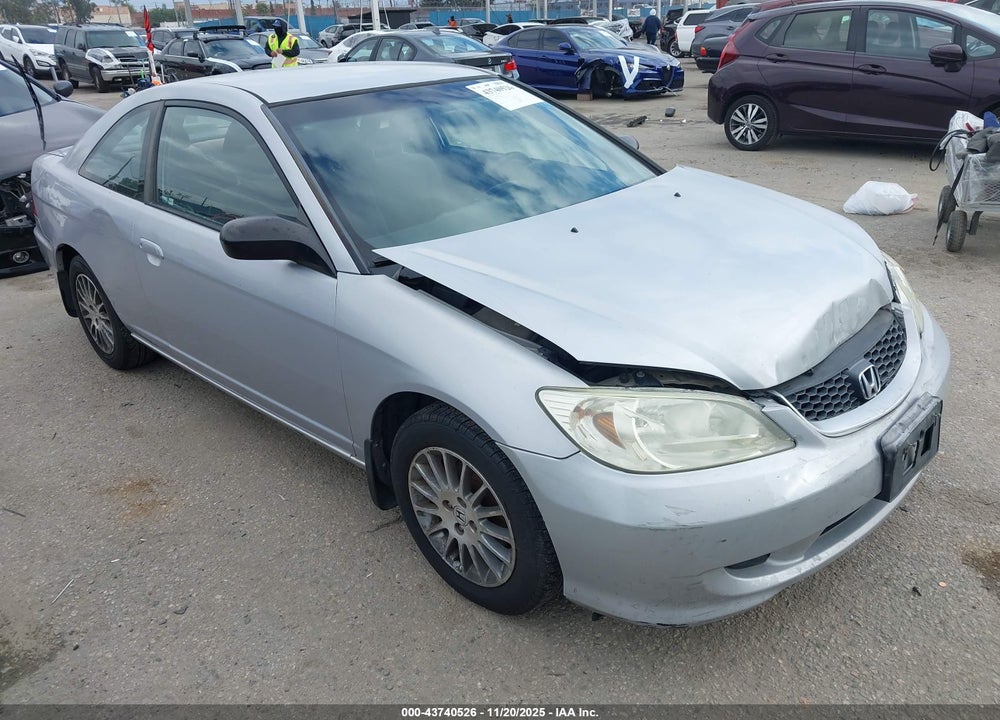 2005 HONDA CIVIC LX VIN: 1HGEM22555L021688