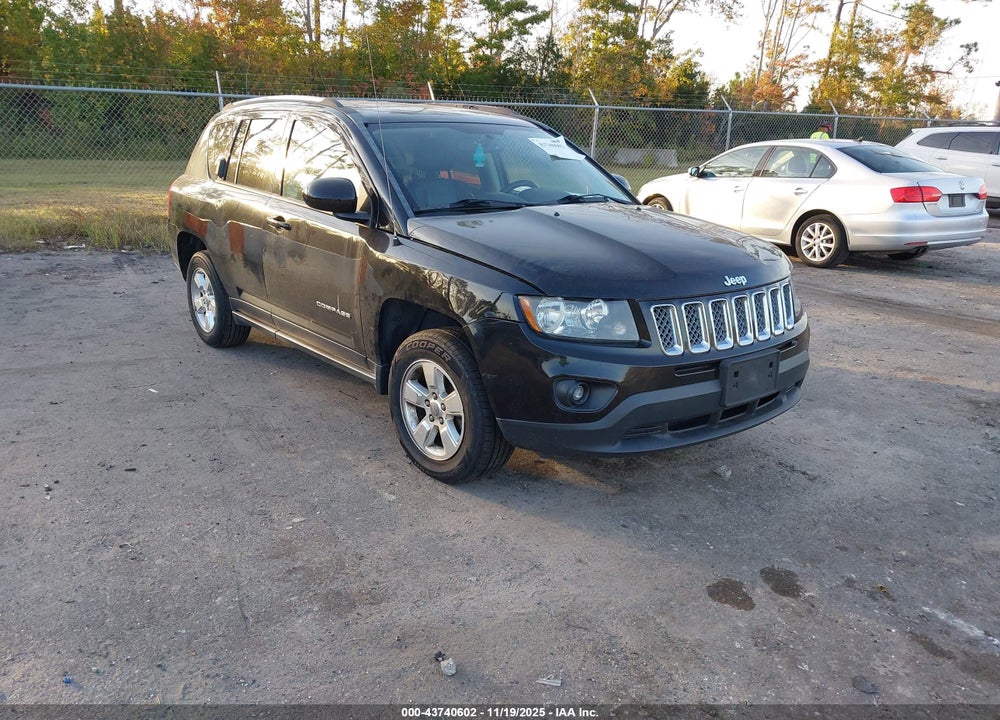 2014 JEEP COMPASS LATITUDE VIN: 1C4NJCEA0ED607618