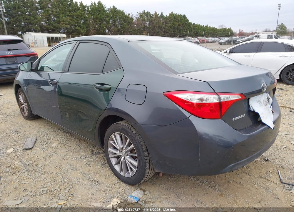 2015 TOYOTA COROLLA VIN: 2T1BURHE5FC384180