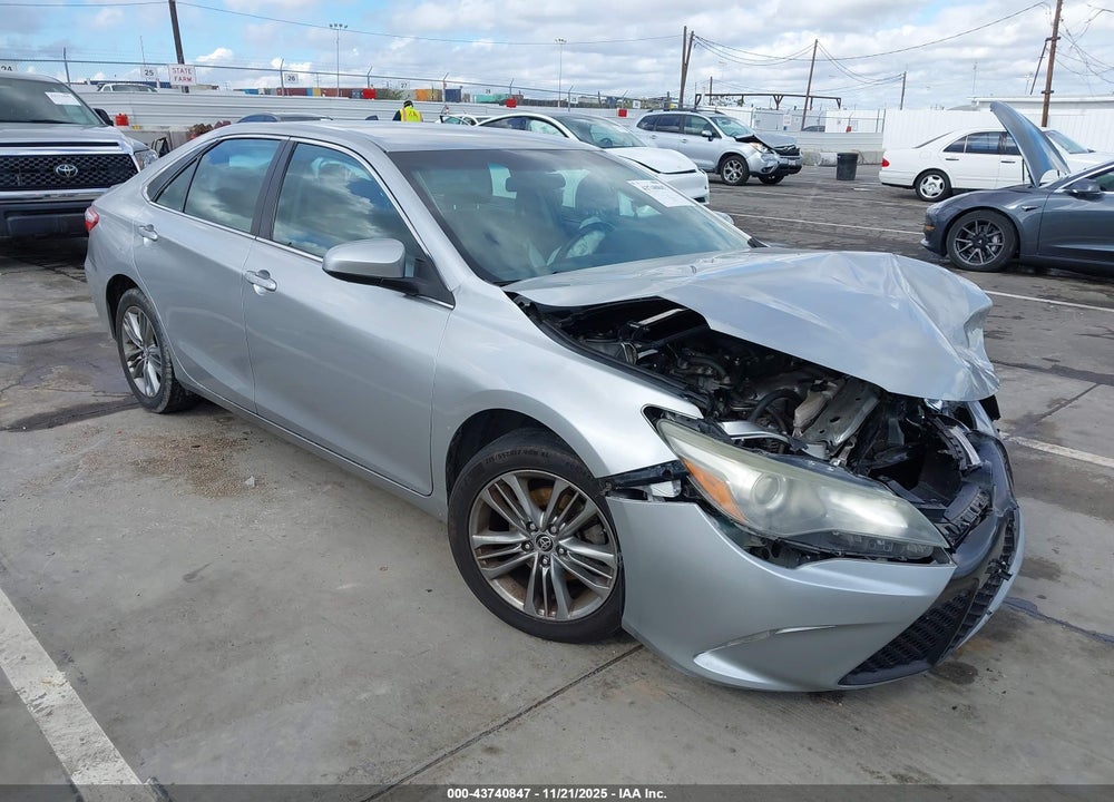 2016 TOYOTA CAMRY SE VIN: 4T1BF1FK4GU558986