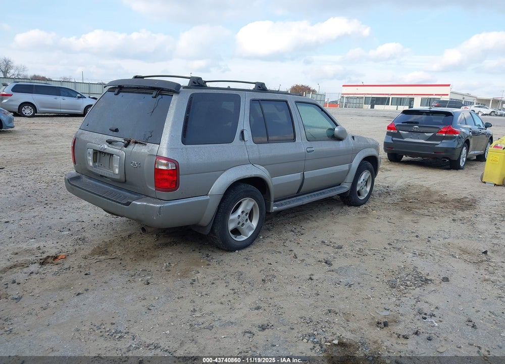 2001 INFINITI QX4 LUXURY VIN: JNRDR07X21W103994