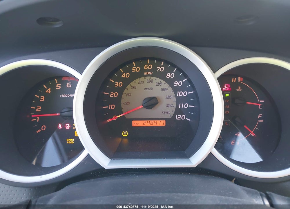 2011 TOYOTA TACOMA BASE V6 VIN: 3TMMU4FN6BM029535