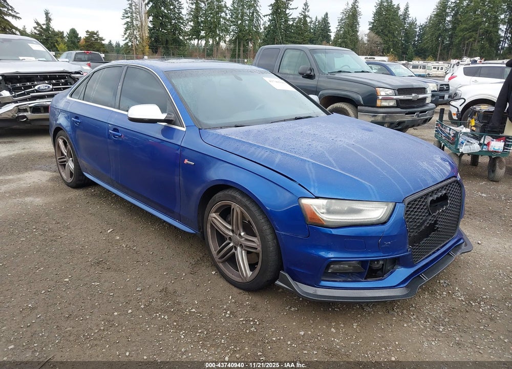 2015 AUDI S4 3.0T PREMIUM PLUS VIN: WAUKGAFL3FA061726