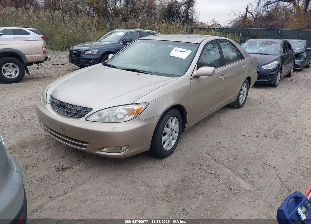 2003 TOYOTA CAMRY XLE VIN: 4T1BE30K43U244188