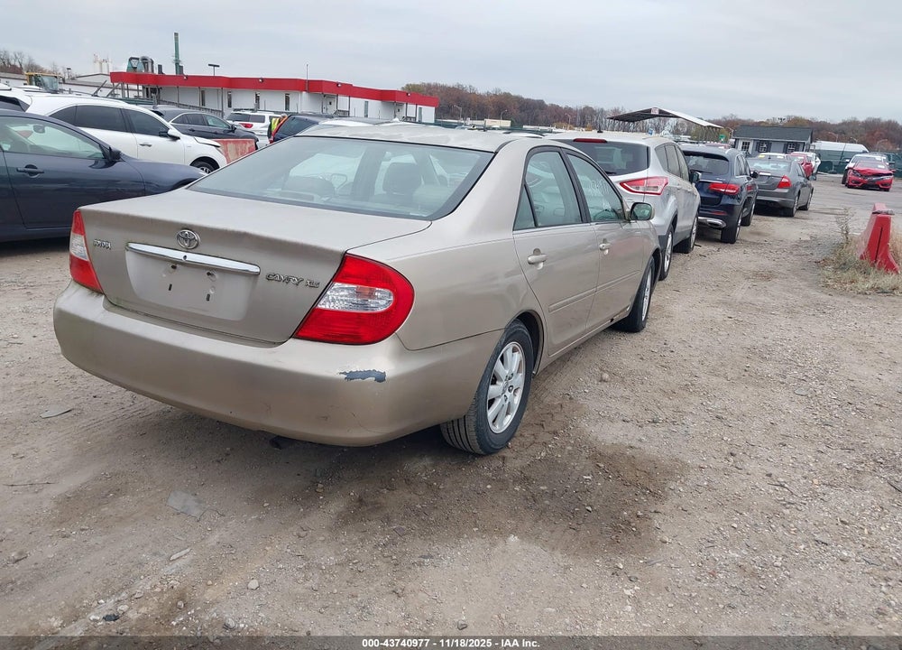 2003 TOYOTA CAMRY XLE VIN: 4T1BE30K43U244188