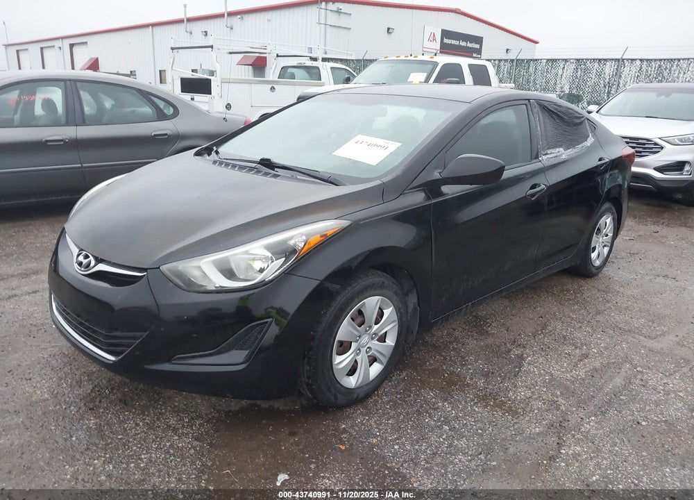 2016 HYUNDAI ELANTRA SE VIN: 5NPDH4AE8GH786431