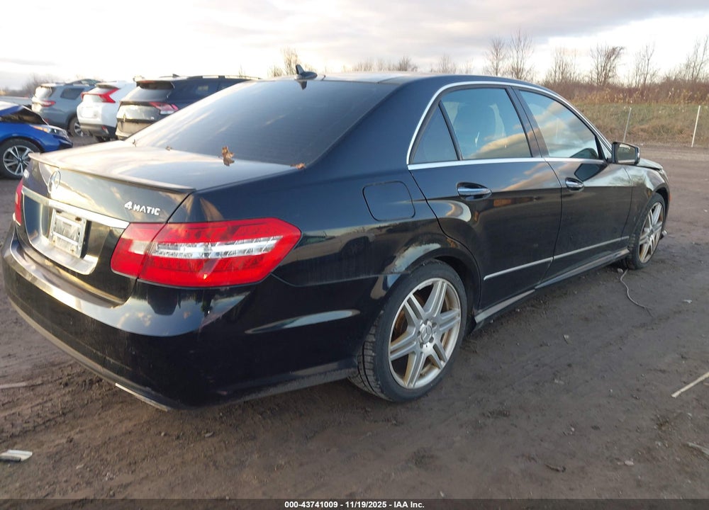 2011 MERCEDES-BENZ E 350 4MATIC VIN: WDDHF8HB3BA307249