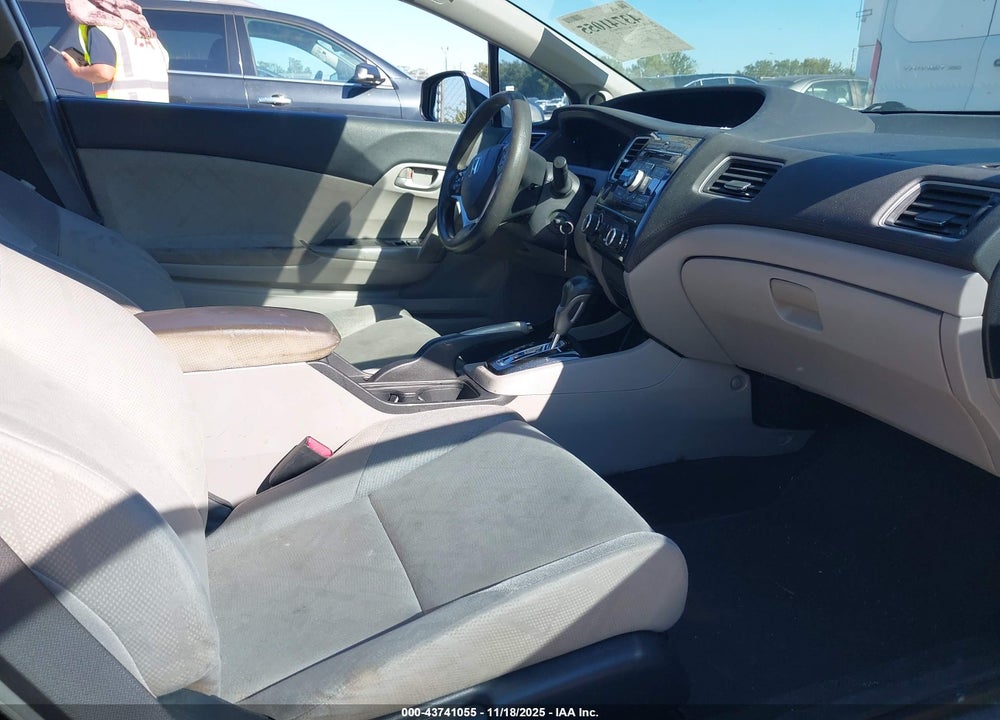 2013 HONDA CIVIC LX VIN: 2HGFG3B58DH523124