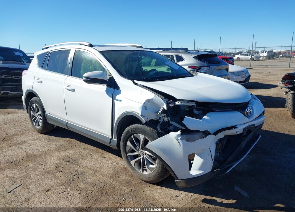 2016 TOYOTA RAV4 HYBRID XLE VIN: JTMRJREV2GD047384