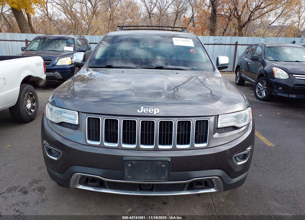 2014 CHEROKEE JEEP GRAND  LIMITED VIN: 1C4RJFBM8EC414978