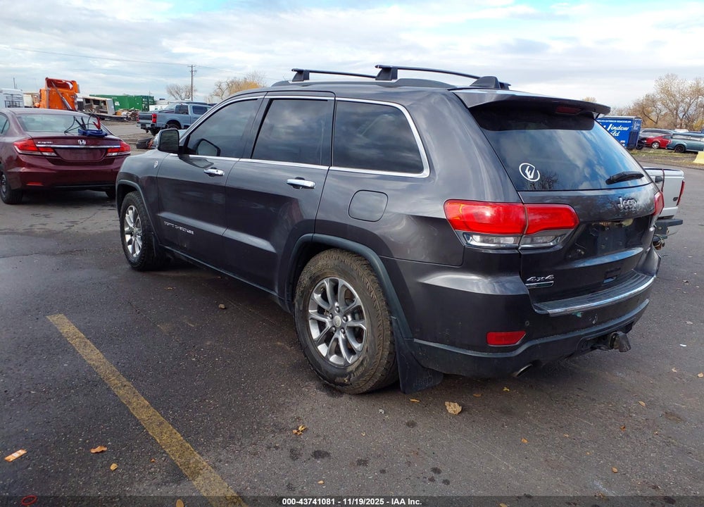 2014 CHEROKEE JEEP GRAND  LIMITED VIN: 1C4RJFBM8EC414978