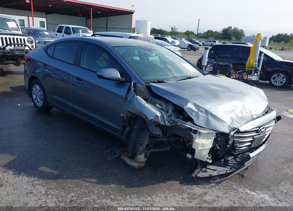 2017 HYUNDAI ELANTRA SE VIN: KMHD74LF9HU371498
